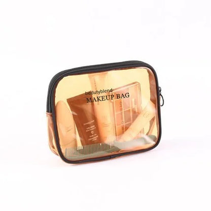 Elegant Transparent Cosmetic Makeup Pouch