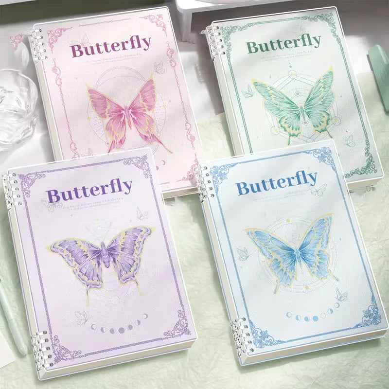 Butterfly Effect Notebook Elegant Butterfly Spiral Notebook – thepaperworm