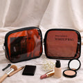 Elegant Transparent Cosmetic Makeup Pouch