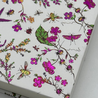 Spring Blossom Embossed Floral & Butterfly Journal