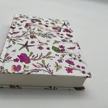 Spring Blossom Embossed Floral & Butterfly Journal