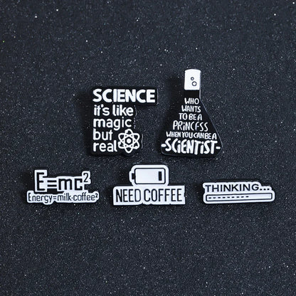 Enamel Pins - Sciences