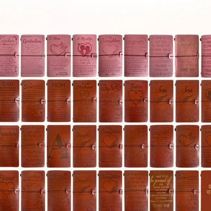 Forever Memories Leather Cover Journal