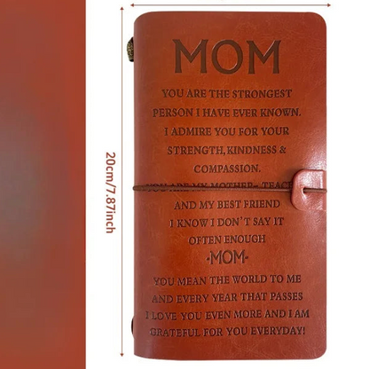 Forever Memories Leather Cover Journal