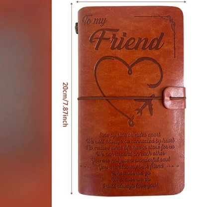 Forever Memories Leather Cover Journal