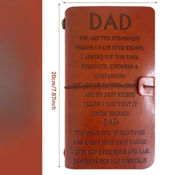 Forever Memories Leather Cover Journal