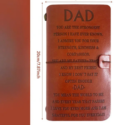 Forever Memories Leather Cover Journal