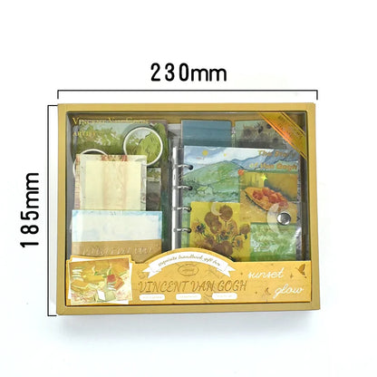 Vincent van gogh Artist Book Decoration DIY Journaling Box