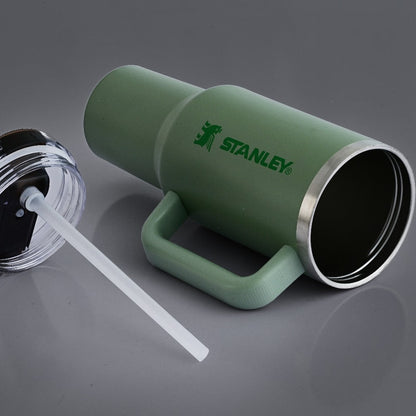 The Quencher ProTour Flip Straw Tumbler With Color Box - Olive Green