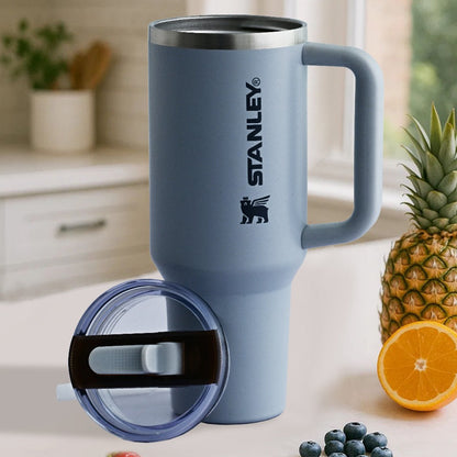 The Quencher ProTour Flip Straw Tumbler With Color Box- Grey