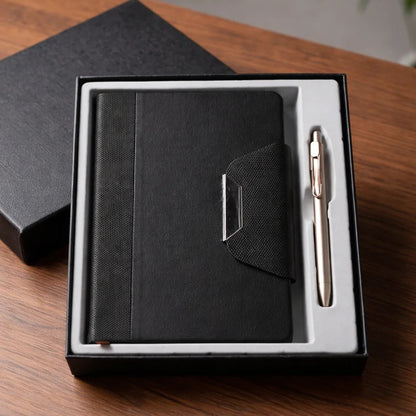 Executive PU Leather Notebook Diary with Pen