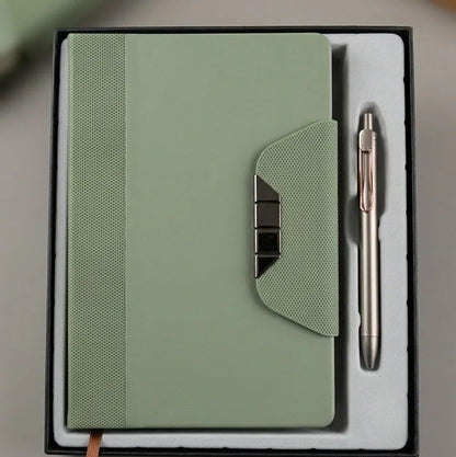 Executive PU Leather Notebook Diary with Pen
