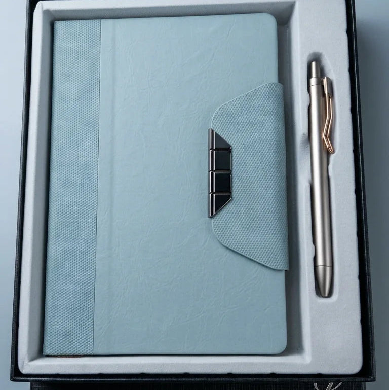 Executive PU Leather Notebook Diary with Pen