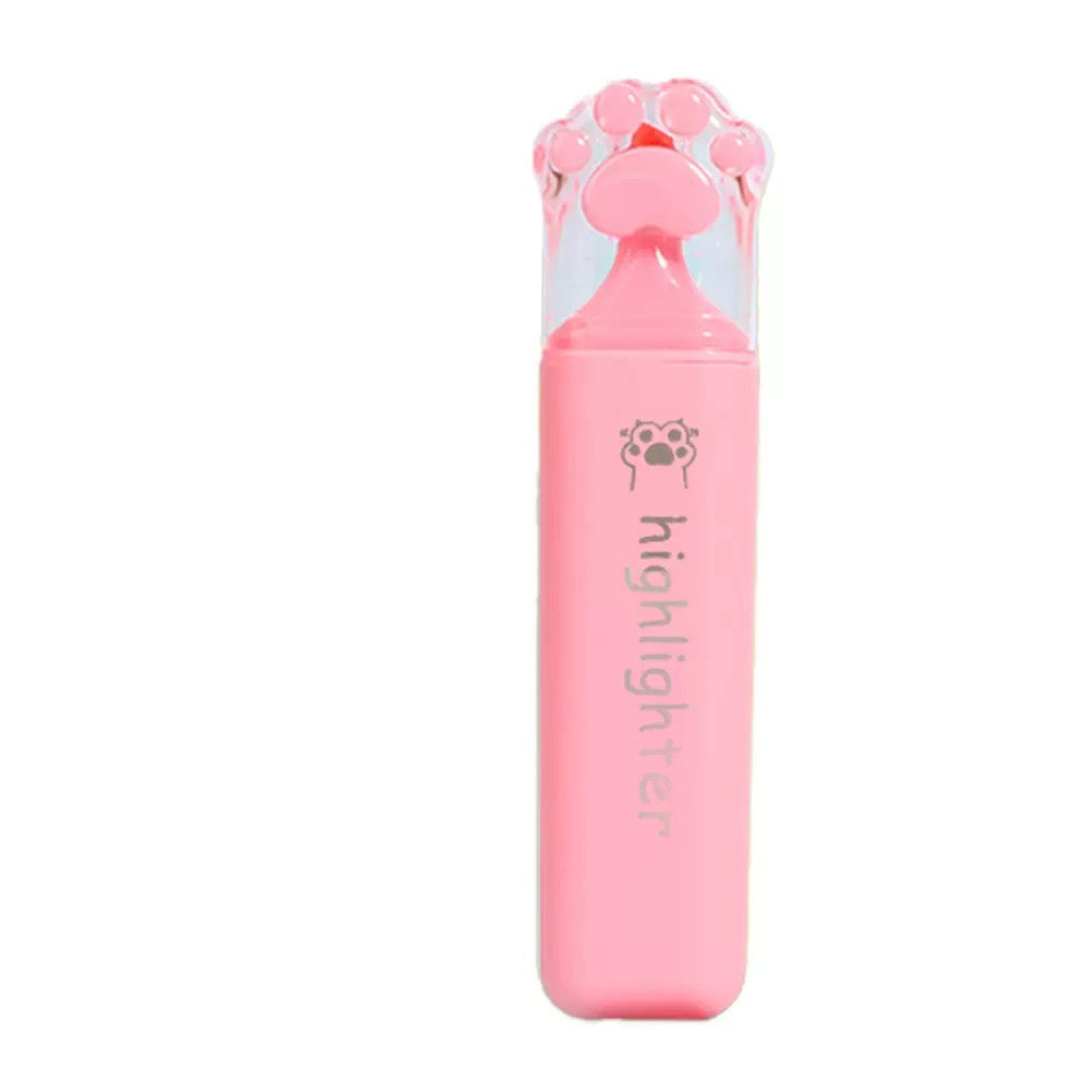 Cat Paw Pastel Color Highlighters
