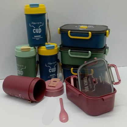 Fashion Lunch Box With Water Bottle