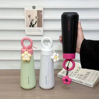 Floral Charm Insulated Water Bottle