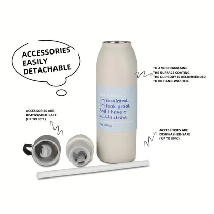 Premium Solid Color Stainless Steel Bottles