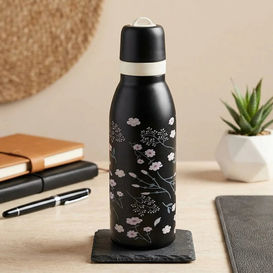 Fresh Floral Design Stainless Steel Bottle
