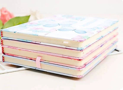Flower Butterfly Series Hard Cover A5 Notebook journal