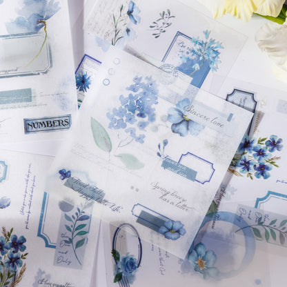 Flower Garden Journal Sticker Book