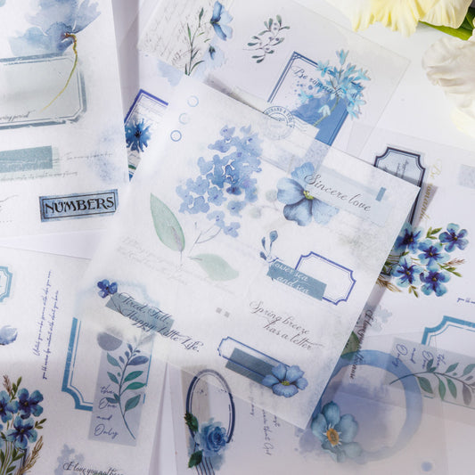 Flower Garden Journal Sticker Book