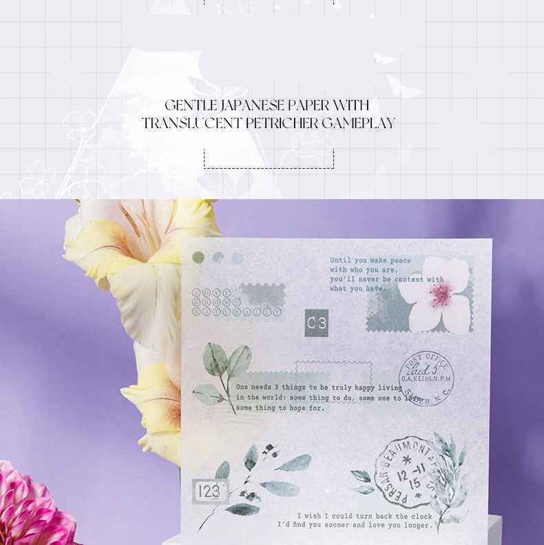 Flower Garden Journal Sticker Book