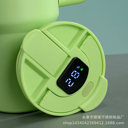 Flower Series Hot & Cold Tumbler with Digital Temperature Display