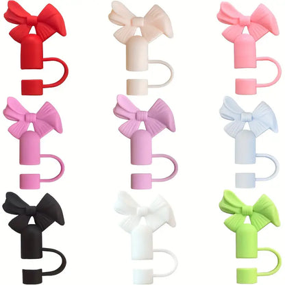 Flower Shaped Straw Tip Covers For Tumbler
