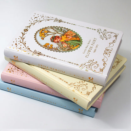 Flower Fairy Vintage Hardcover Journal