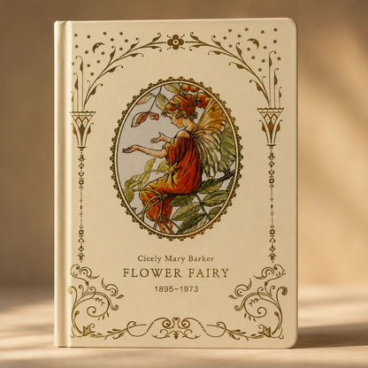 Flower Fairy Vintage Hardcover Journal