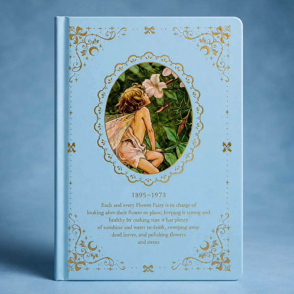 Flower Fairy Vintage Hardcover Journal