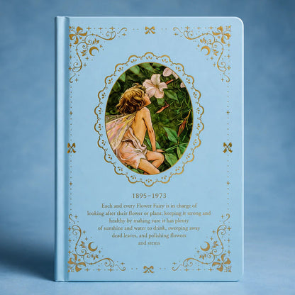 Flower Fairy Vintage Hardcover Journal