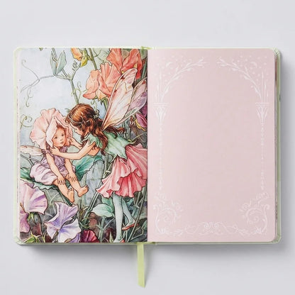 Flower Fairy Vintage Hardcover Journal