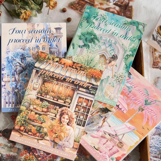 Four Seasons Pet Sticker Notebook Set