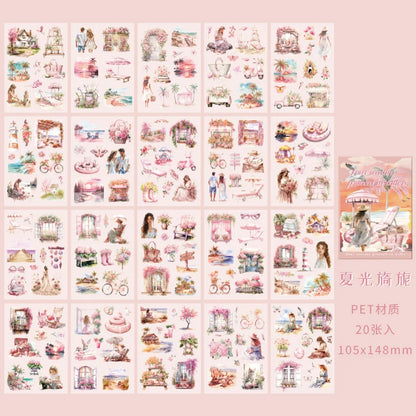 Four Seasons Pet Sticker Notebook Set