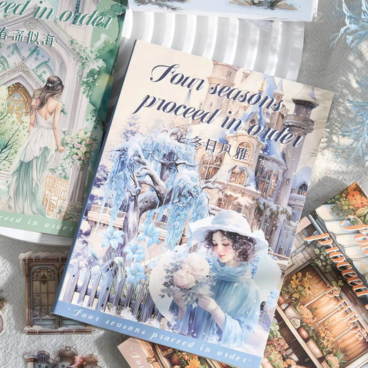 Four Seasons Pet Sticker Notebook Set