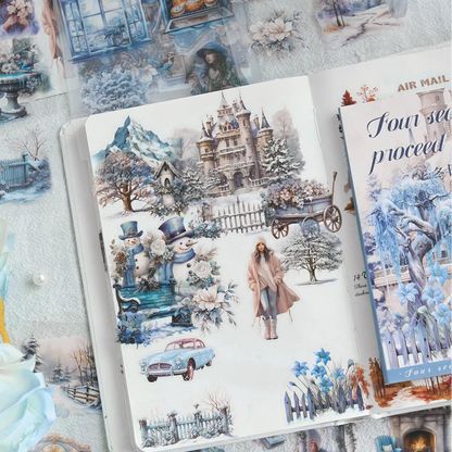 Four Seasons Pet Sticker Notebook Set