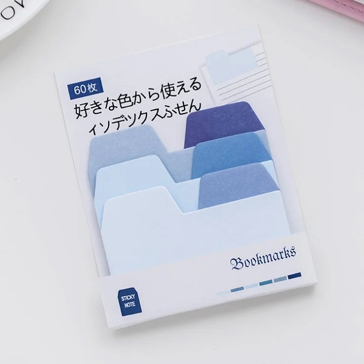 Fresh Gradient Color Multi-Color Index Sticky Note