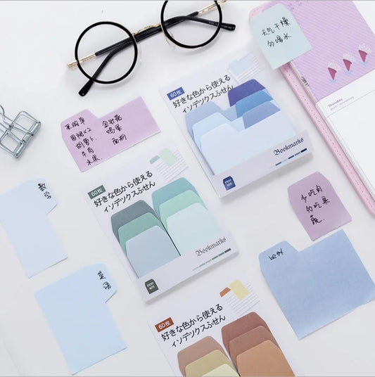Fresh Gradient Color Multi-Color Index Sticky Note