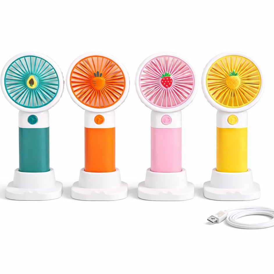 Fruit Style Mini Rechargeable Fan