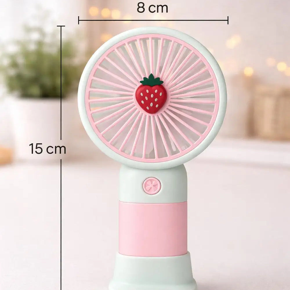 Fruit Style Mini Rechargeable Fan