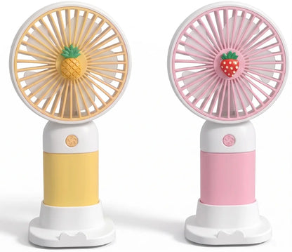 Fruit Style Mini Rechargeable Fan