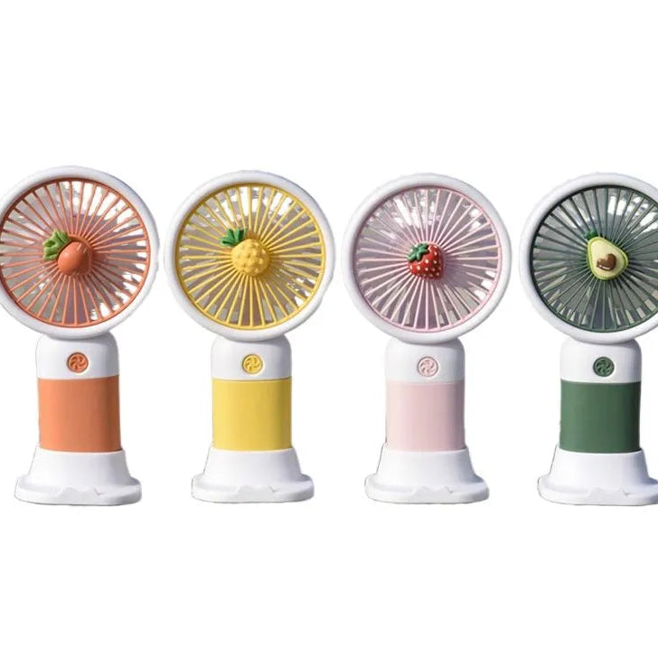 Fruit Style Mini Rechargeable Fan