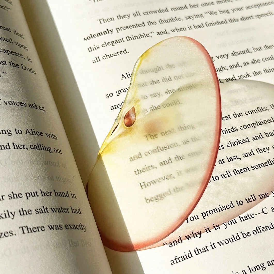 Fruit Style Transparent  Acrylic Bookmark