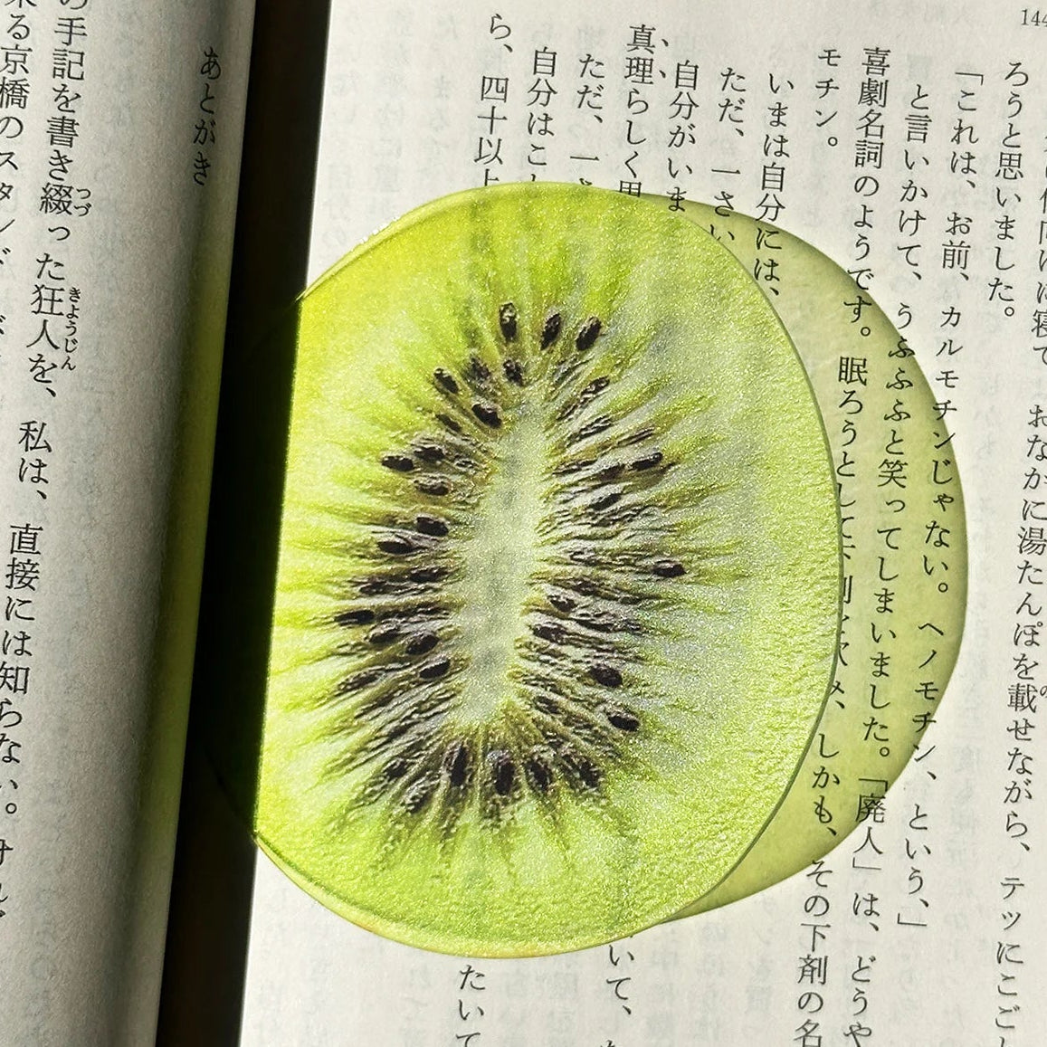 Fruit Style Transparent  Acrylic Bookmark