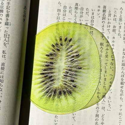 Fruit Style Transparent  Acrylic Bookmark