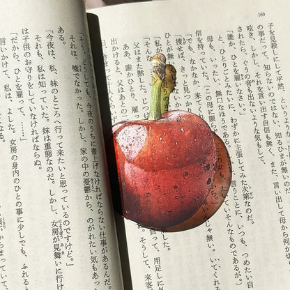 Fruit Style Transparent  Acrylic Bookmark