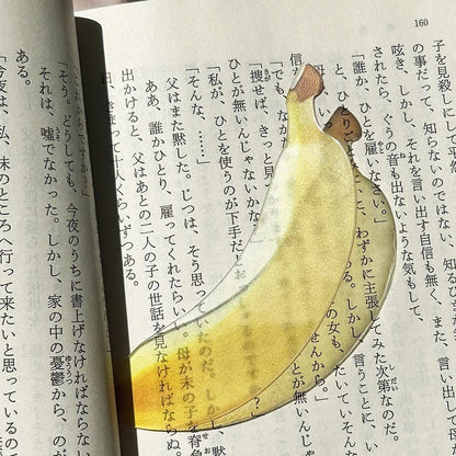 Fruit Style Transparent  Acrylic Bookmark