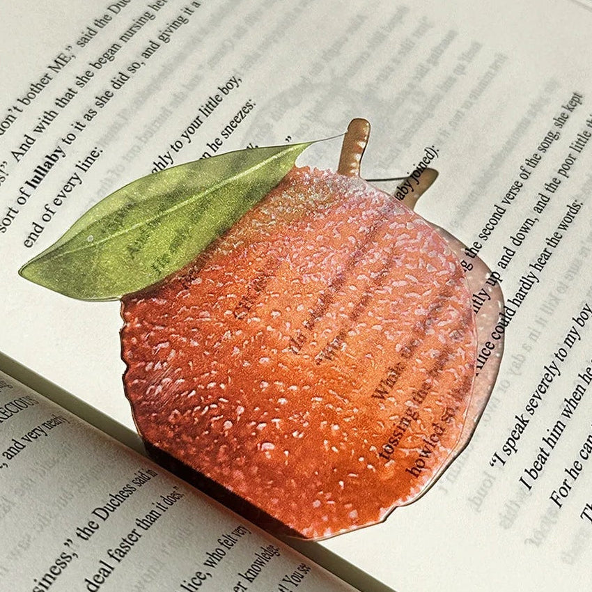 Fruit Style Transparent  Acrylic Bookmark