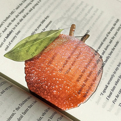 Fruit Style Transparent  Acrylic Bookmark